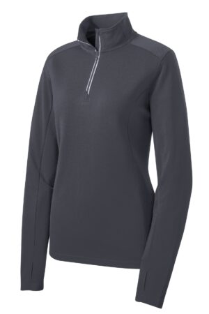 WOMEN'S 1/4 ZIP TEXTURED PULLOVER