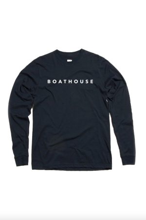 BOATHOUSE Long Sleeve Classic Logo Tee