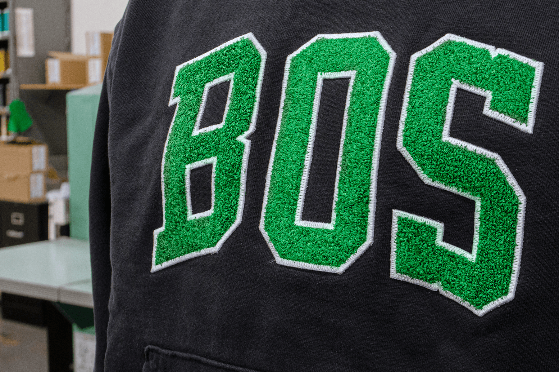 Boathouse Unisex BOS Chenille Hoodie - Image 2