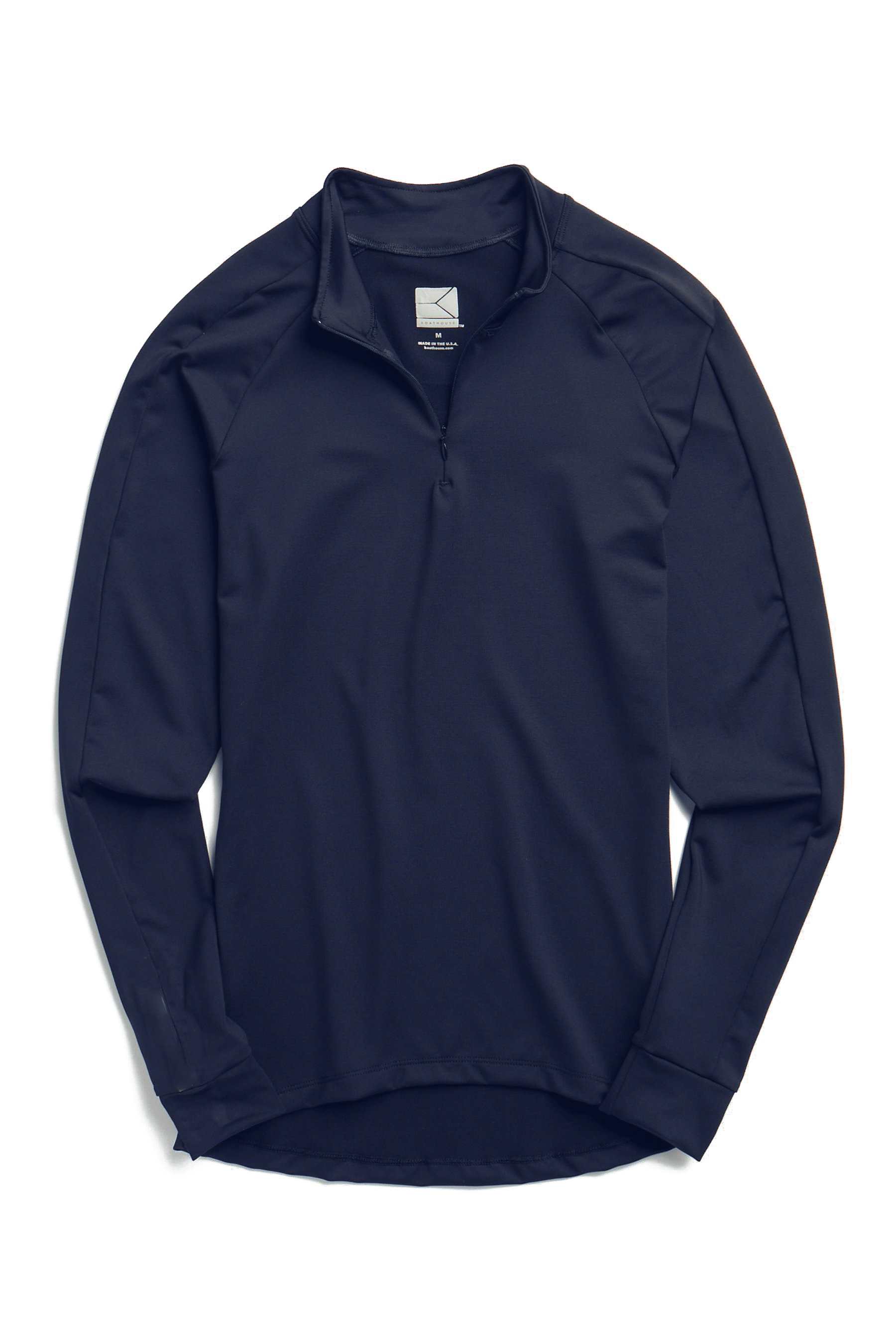 BOATHOUSE Men's Core Quarter-Zip Compression Top - Image 3