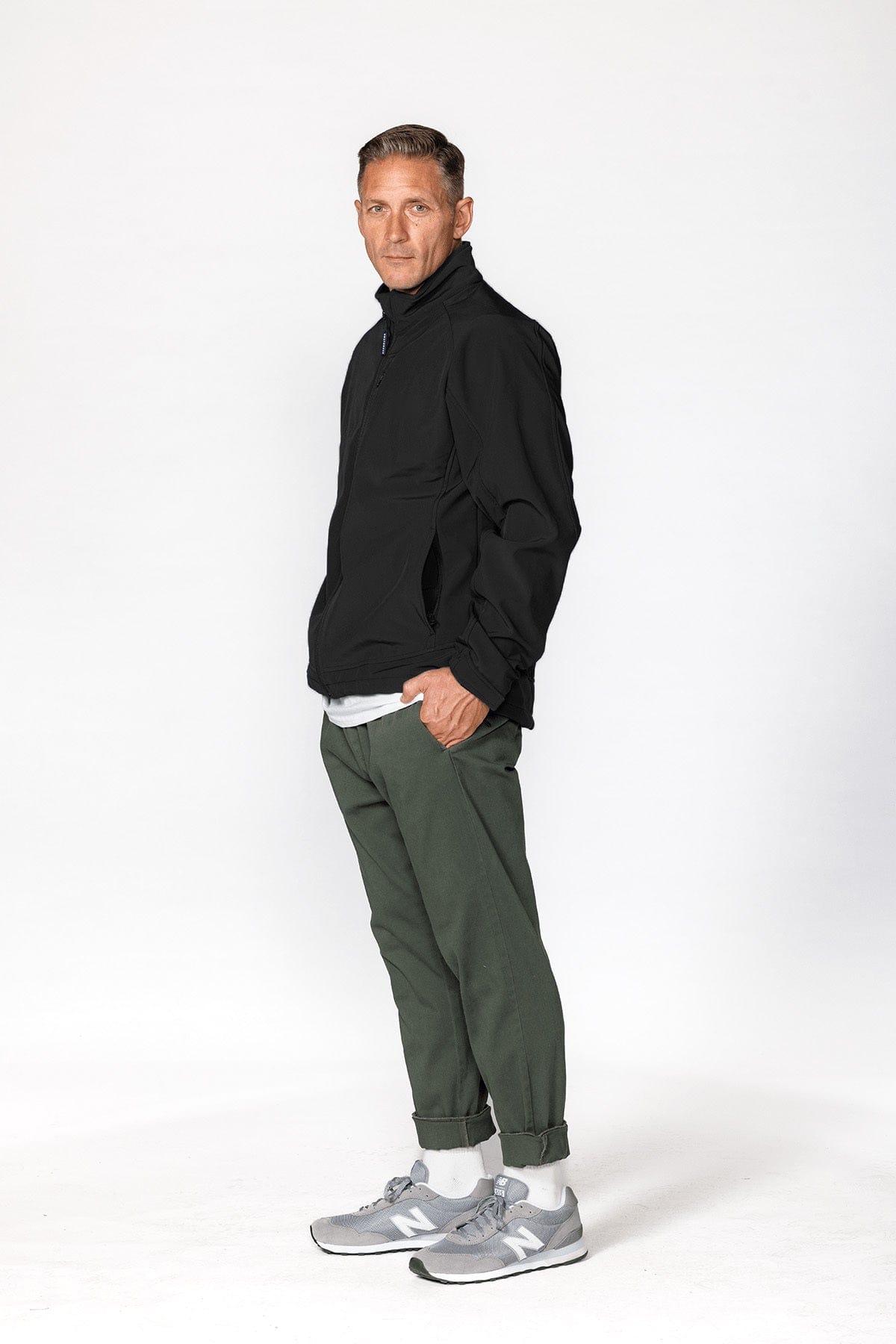 MEN'S STOCK EQUINOX SOFT SHELL JACKET - Image 5
