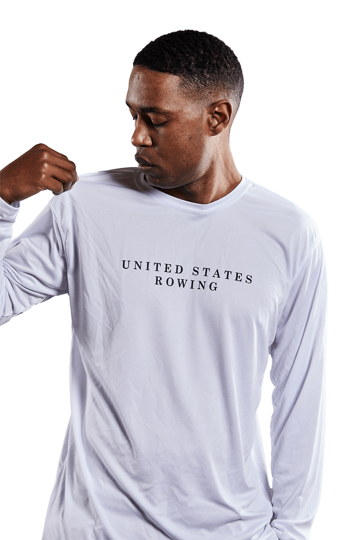 UNISEX UV PROTECTION U.S. ROWING AND OAR LONG SLEEVE - Image 2