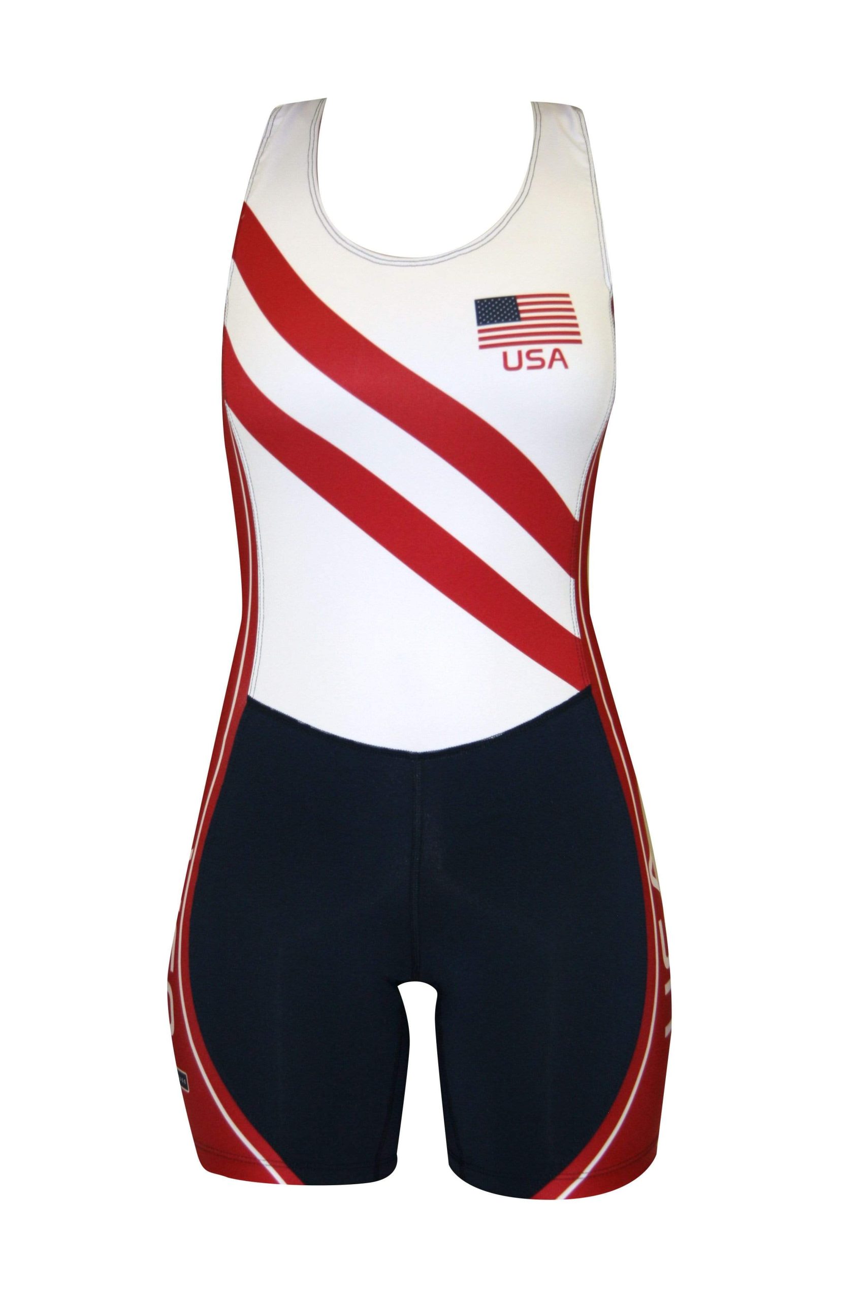 Women's USA Double Stripe Pinnacle II Unisuit